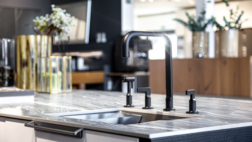 Скидка 50% на каменные мойки в «Столичных кухнях»